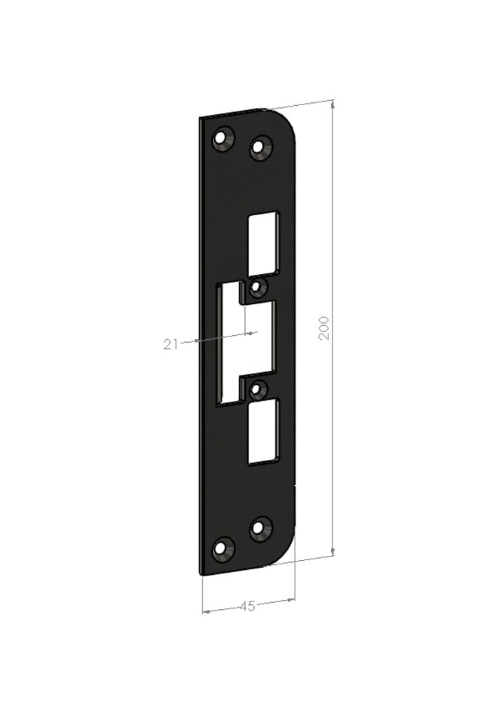 Monteringsstolpe Safetron SA87-21 plan (1487-4, 9487-4, ST4009-21) – Hög säkerhet och kvalitet