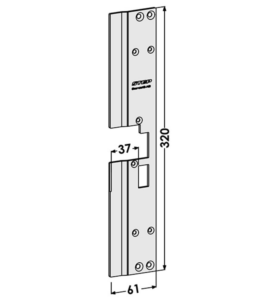 Monteringsstolpe ST198-B till STEP 18 – Hög säkerhet och kvalitet