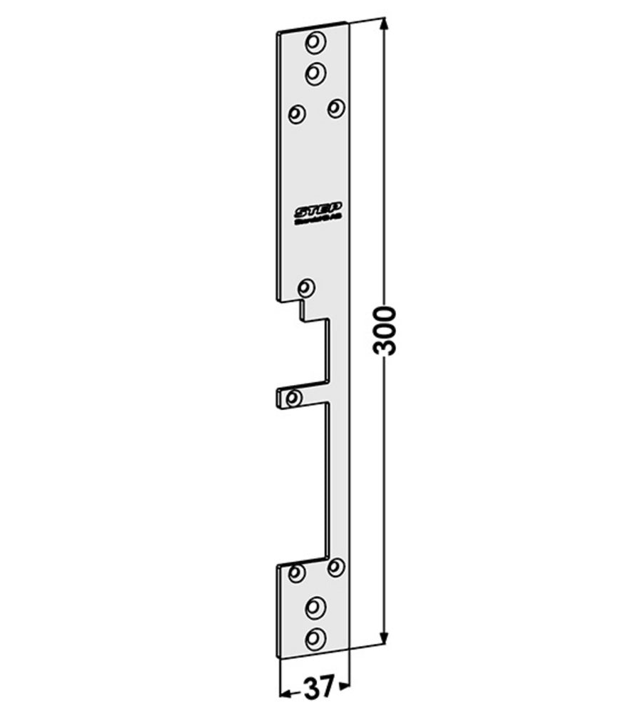 Monteringsstolpe ST2801-B anpassad för Wicstyle 65 Evo, (STEP 28) H – Hög säkerhet och kvalitet