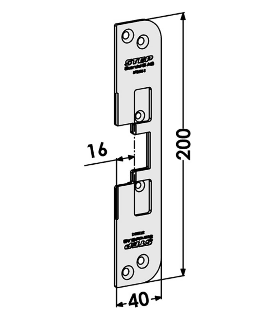 Monteringsstolpe ST3529-2 till STEP30 plan (1487-2) – Hög säkerhet och kvalitet