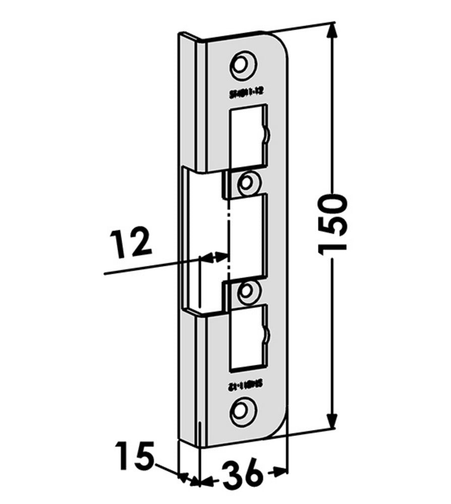 Monteringsstolpe ST4011-12 (1264) till STEP 40 vinkel – Hög säkerhet och kvalitet