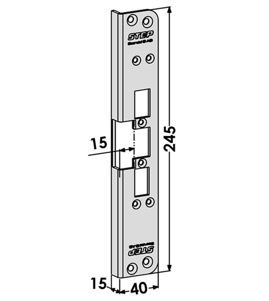 Monteringsstolpe ST6515 till STEP 60 (730T) – Hög säkerhet och kvalitet