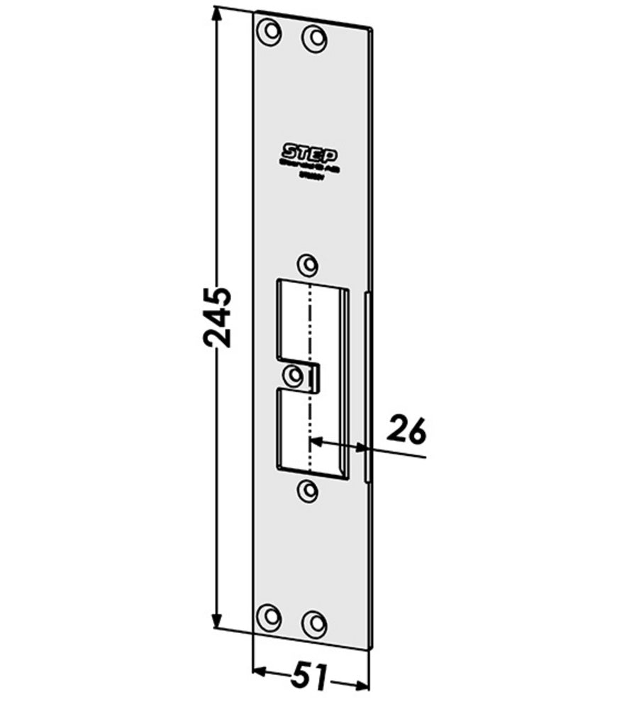 Monteringsstolpe ST9505V till STEP 92 plan – Hög säkerhet och kvalitet