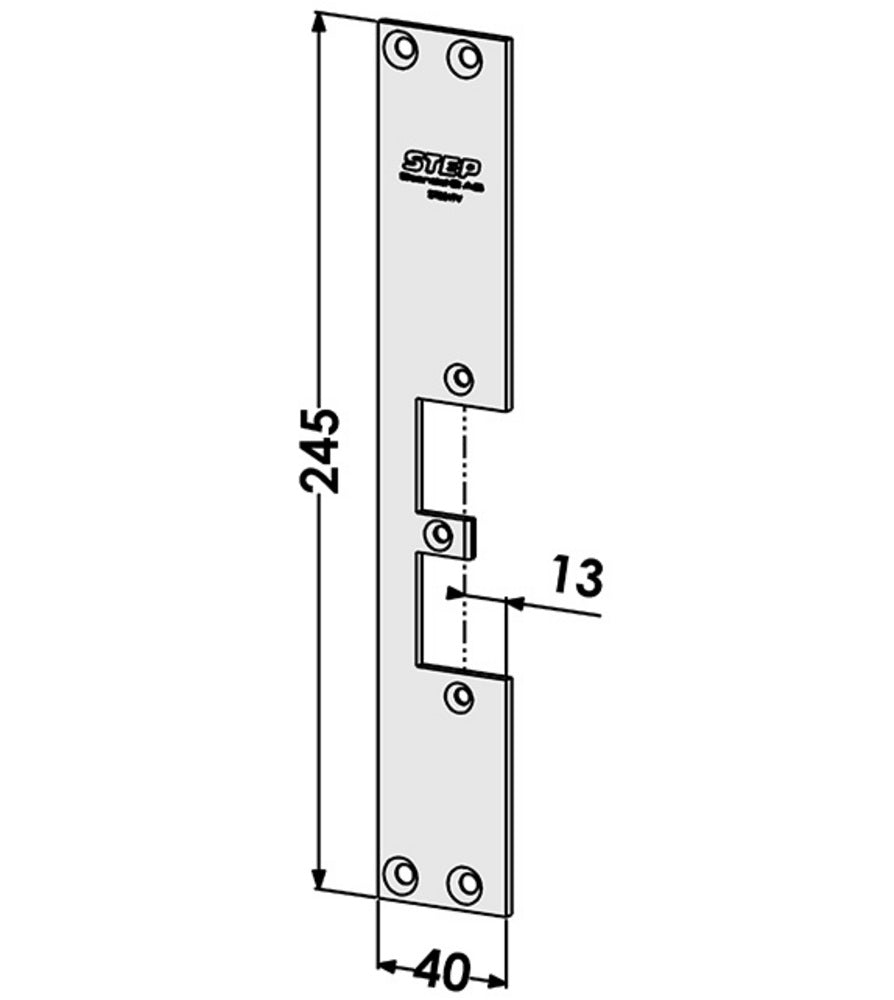 Monteringsstolpe ST9547V till STEP 92 plan – Hög säkerhet och kvalitet