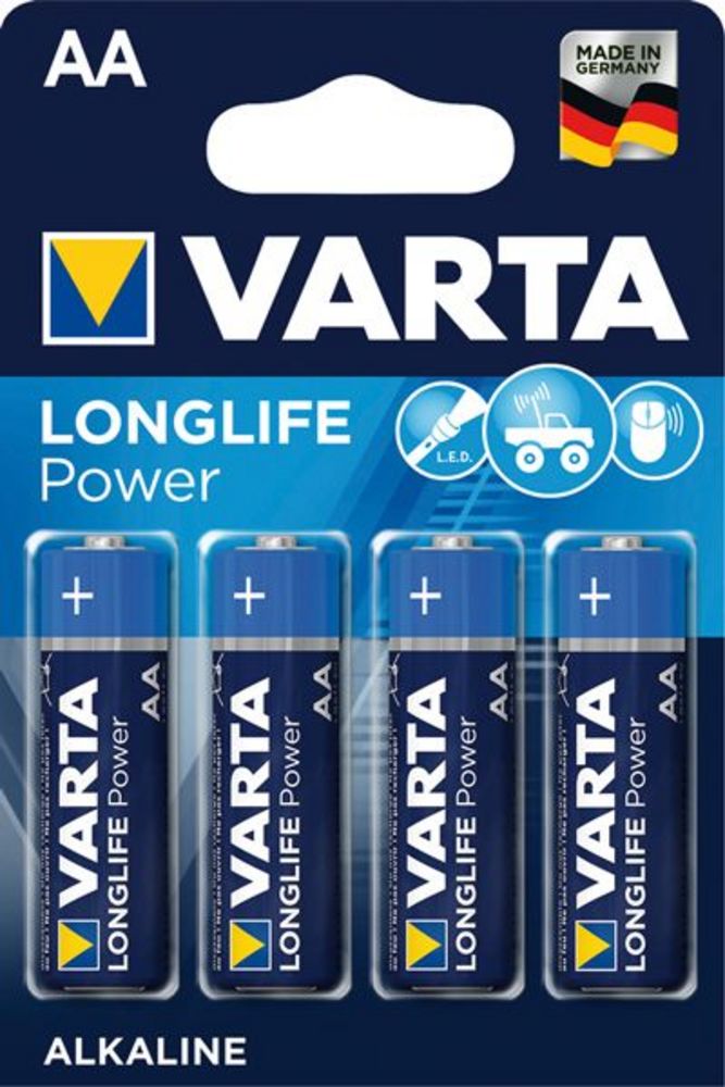Batteri Varta LR6 AA 4-pack High Energy – Hög säkerhet och kvalitet
