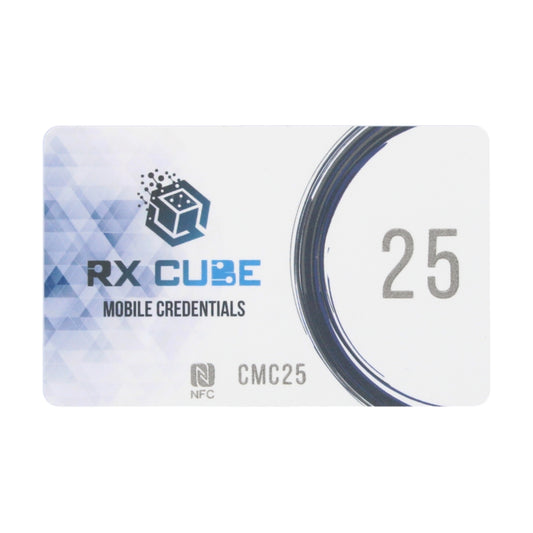 Licenskort RXCube - 25 Licenser – Hög säkerhet och kvalitet