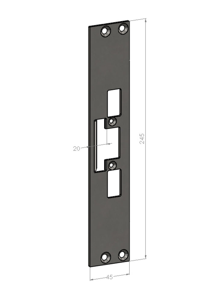 Monteringsstolpe Safetron SA31-20  plan (731-20, 931-20, ST4001-20) – Hög säkerhet och kvalitet