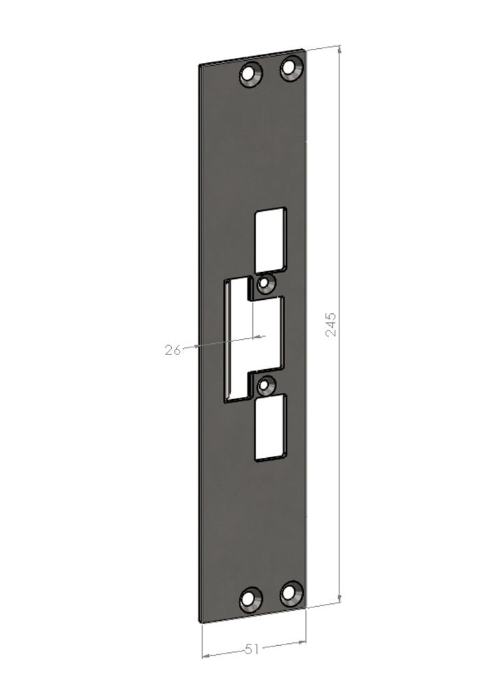 Monteringsstolpe Safetron SA31-26  plan (731-26, 931-26, ST4001-26) – Hög säkerhet och kvalitet