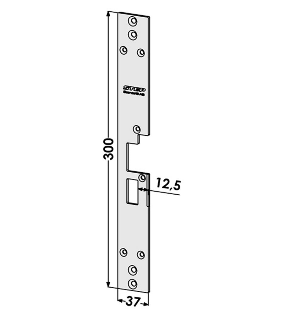 Monteringsstolpe ST1801-A anpassad för Wicstyle 65 Evo, (STEP 18) V – Hög säkerhet och kvalitet