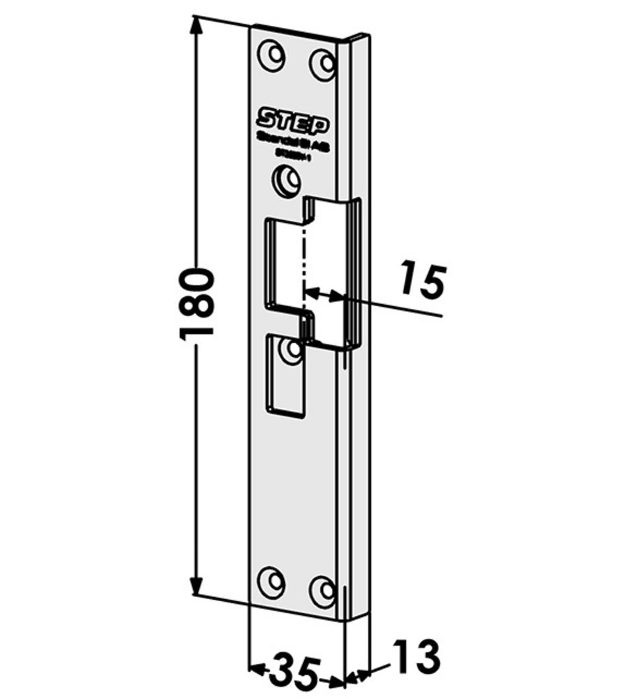 Monteringsstolpe ST3539V för utbytefrån Connect/EVO – Hög säkerhet och kvalitet