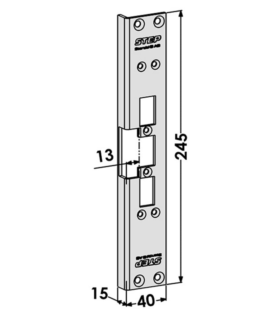 Monteringsstolpe ST6514 till STEP  60 – Hög säkerhet och kvalitet