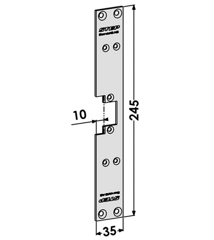 Monteringsstolpe ST6548 till STEP  60 – Hög säkerhet och kvalitet