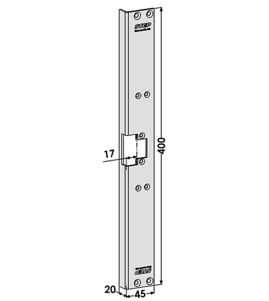 Monteringsstolpe ST6553 till STEP  60 – Hög säkerhet och kvalitet
