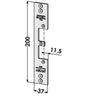Monteringsstolpe ST9516 anpassad för Wicstyle 65 Evo. (STEP 92) – Hög säkerhet och kvalitet