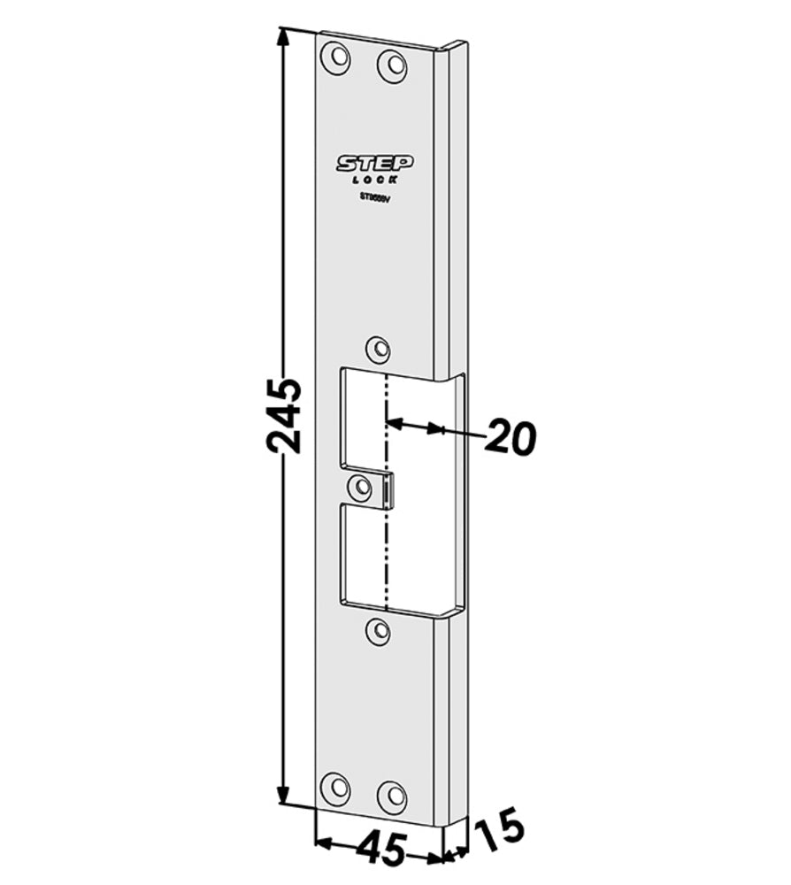 Monteringsstolpe ST9556V till STEP 92 – Hög säkerhet och kvalitet