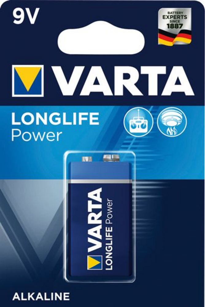 Batteri Varta 9V 1-pack High Energy – Hög säkerhet och kvalitet